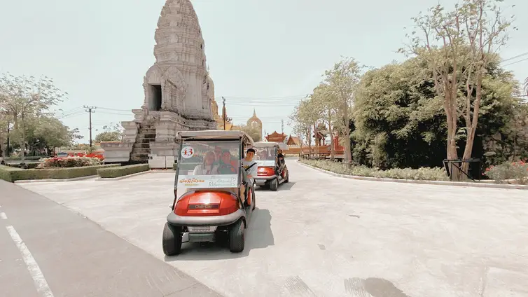 One of the Most Family Friendly Temples in Bangkok Thailand can be found visiting the Ancient City Muang Boran