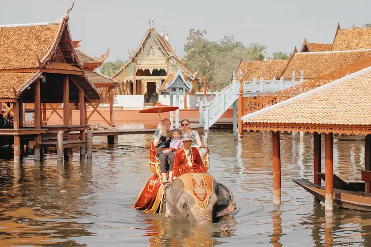 The best one day itinerary in Bangkok with kids is at Ancient City.