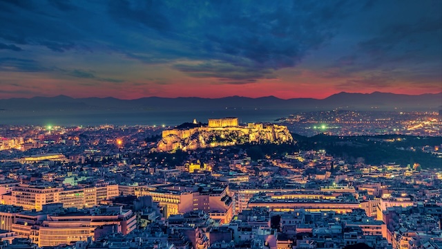 Rooftop Garden with Acropolis Views