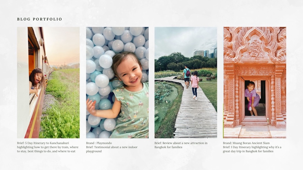 Travel Content Creator and Blogger in Thailand