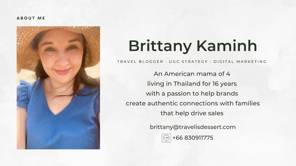 UGC Travel Content Creator in Thailand